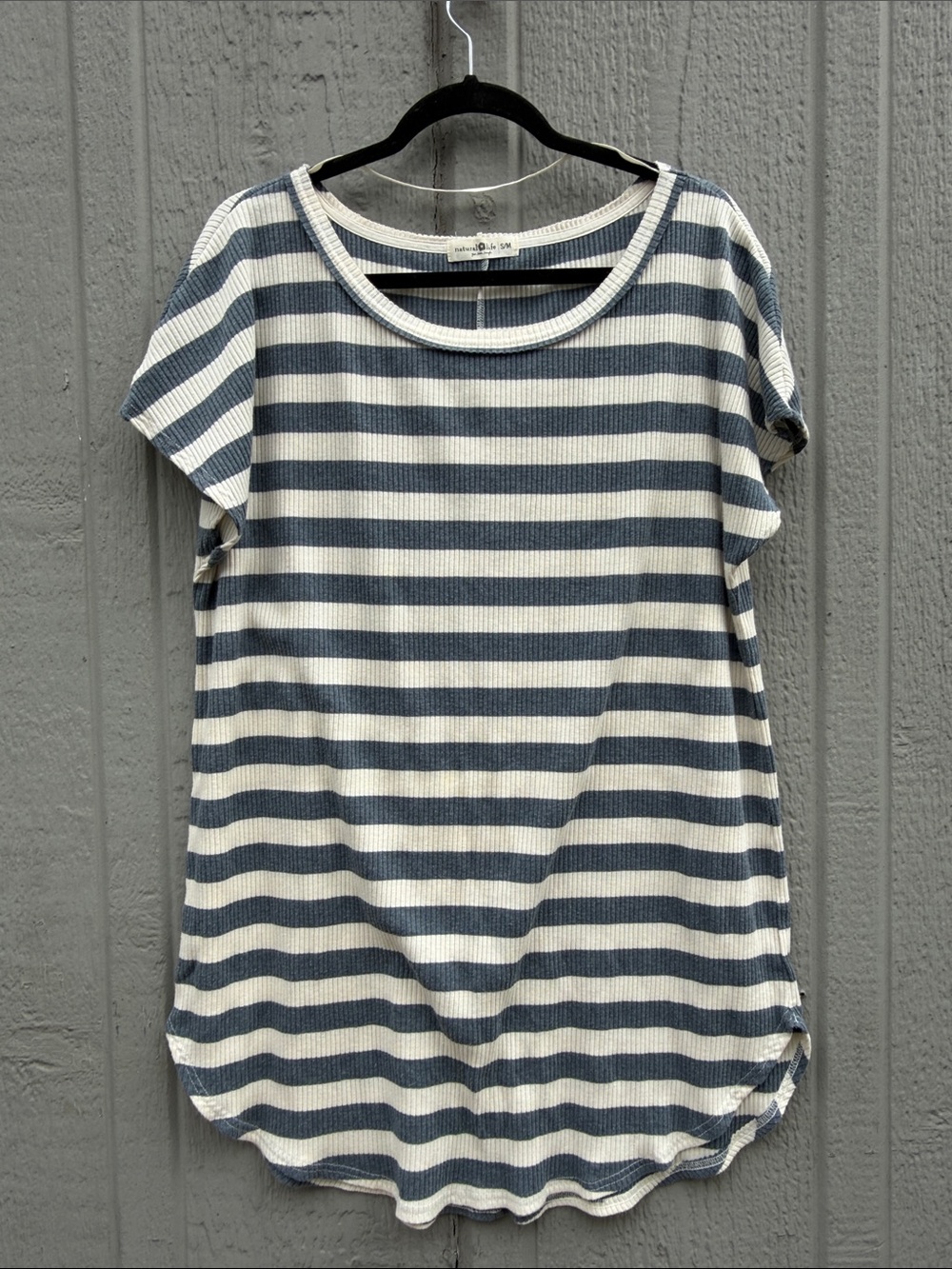 Natural Life Striped Scoop Neck Women’s Dress Size: S/M